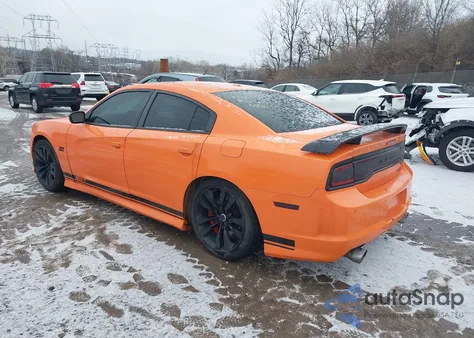 2014 Dodge Charger Srt8 из США, поврежденный, VIN 2C3CDXEJ6EH165537
